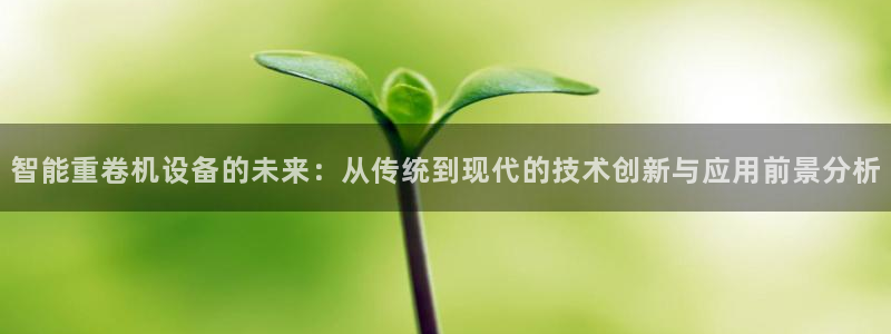 乐摇摇娱乐团购顺盈：智能重卷机设备的未来：从传统到现代的技术