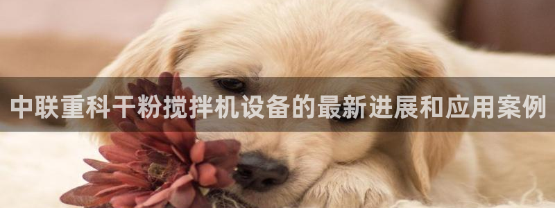 顺盈娱乐 找86555：中联重科干粉搅拌机设备的最新进展和应
