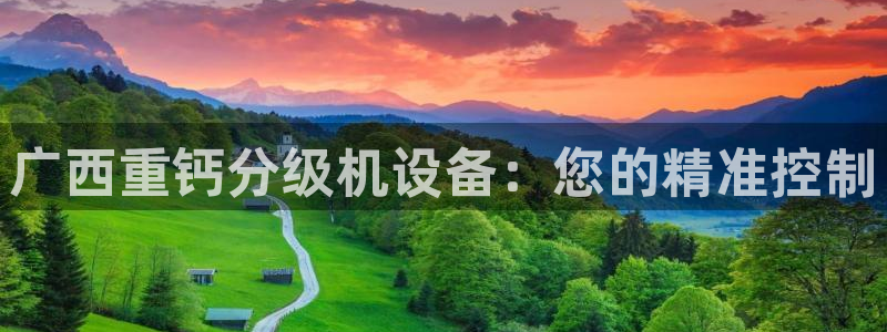 顺盈娱乐注册平台官网：广西重钙分级机设备：您的精准控制