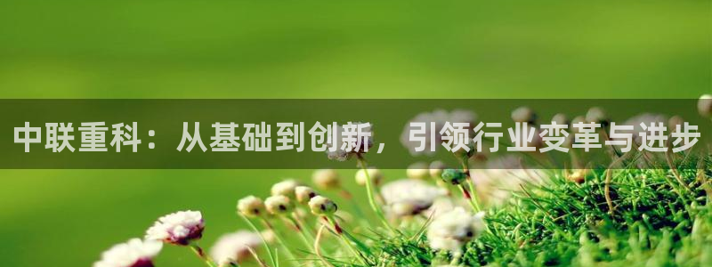 顺盈娱乐主管面试：中联重科：从基础到创新，引领行业变革与进步
