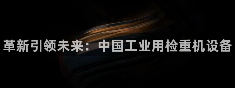顺盈娱乐总代理是谁：革新引领未来：中国工业用检重机设备