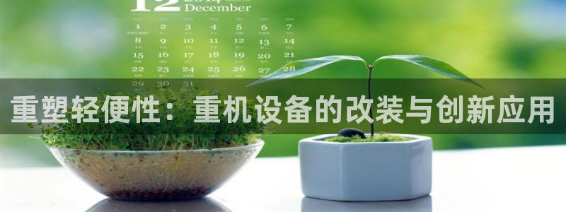 顺盈娱乐官网下载：重塑轻便性：重机设备的改装与创新应用